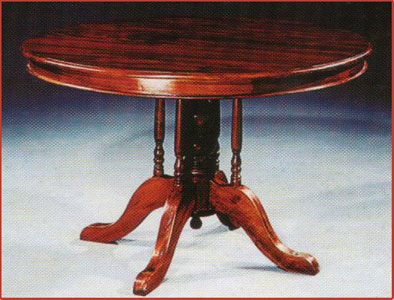 Circular Dining Table Twisted legs 150
